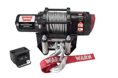 Warn 90250 Provantage 2500 Winch 2500 Lb Capacity