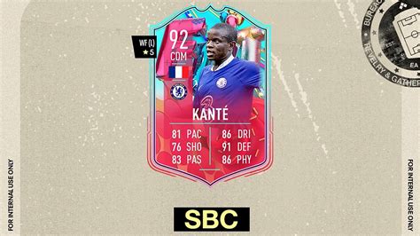 Fifa Sbc Ngolo Kant Fut Birthday Cheapest Solutions And Review