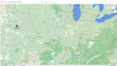 Kearney Nebraska Map - United States