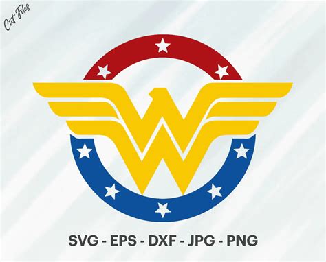 Wonder Woman Logo Svg | Printable Templates Free