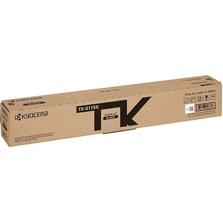 Kyocera Tk K Cartucho De T Ner Negro T R Nl Para Ecosys