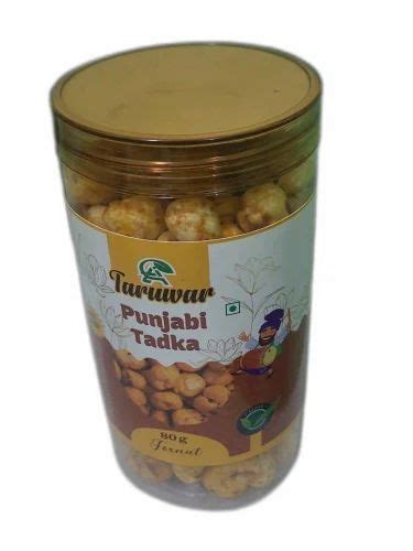 Taruwar Punjabi Tadka Roasted Flavored Makhana Foxnut Lotus Seeds