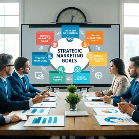 Professional Marketing Strategy Images Highlighting Key Tactics