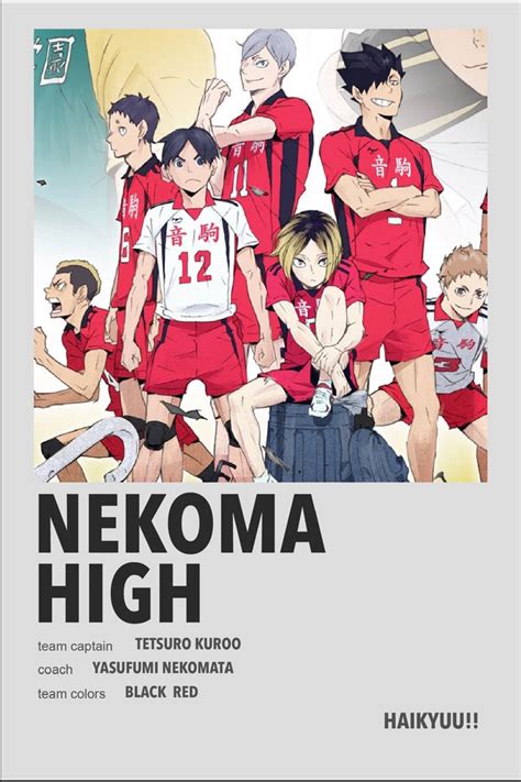 Nekoma Team Colors