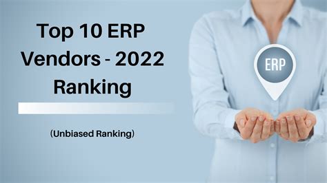 Top 10 Erp Vendors 2022 Ranking