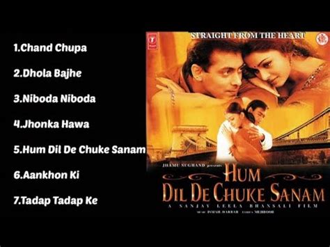 Hum Dil De Chuke Sanam All Songs Audio Album Salman Aishwarya