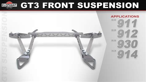 Gt3 Front Suspension System For Porsche 911 912 930 And 914 Youtube