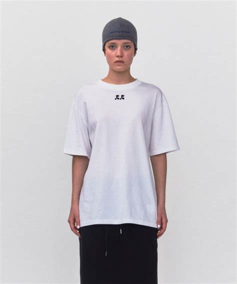 Musinsa公式 Restandrecreation Rr Logo Oversize T Shirtwhite