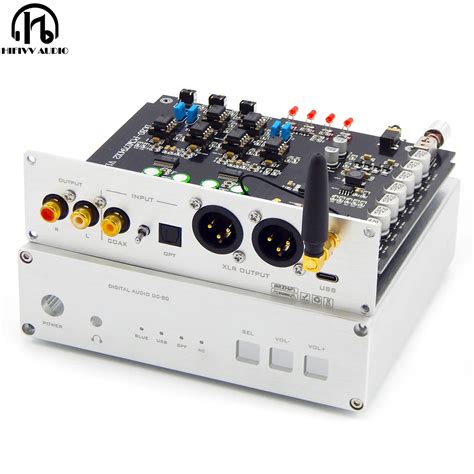 Hifi Dual Core Pcm Dac Of Full Balanced Xlr Coaxial Rca Usb Input