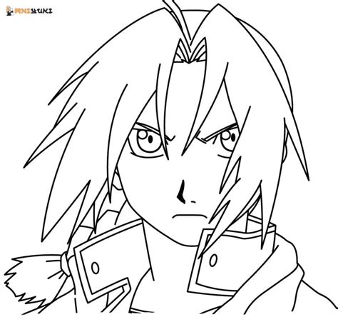 Fullmetal Alchemist Coloring Pages Printable For Free Download