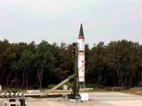 India test-fires ballistic missile Agni II from the Abdul Kalam Island ...