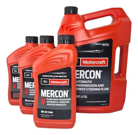 Kit 8 Lt De Aceite De Transmisión Marca Motorcraft Mercon V Envío gratis