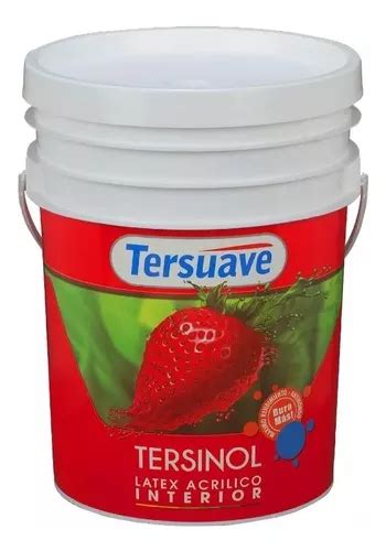 Pintura Latex Interior Blanca Tersinol Tersuave 20 Lts Envío gratis