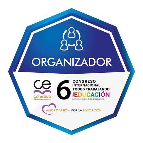 Organizador En El 6o Congreso Internacional Todos Trabajando Por La