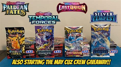 Cuz Crew Paldean Fates Vs Temporal Forces Vs Lost Origin Vs Silver