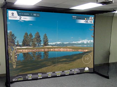 TerraShield projector floor mount for Home Golf Simulators