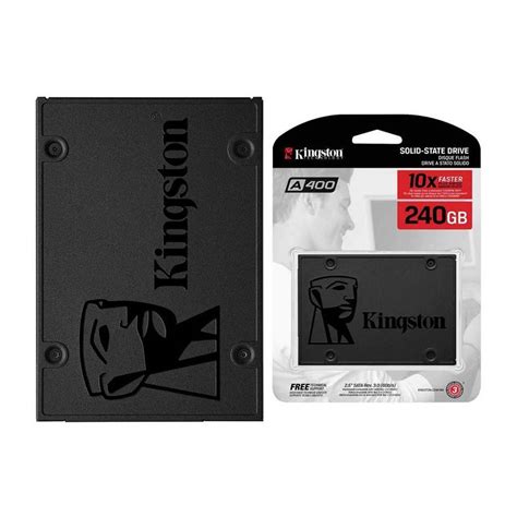 Disco SSD Kingston A400 240GB SATA III Escritorio Y Laptop A400 SSD