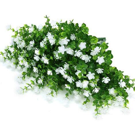 Bouquets Fleurs Artificielles Fleur Fausse Uv R Sistant Verdure