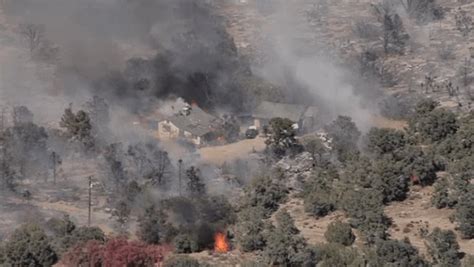 Pine Fire Near Palmdale Scorches 442 Acres 79 Contained Nbc Los Angeles