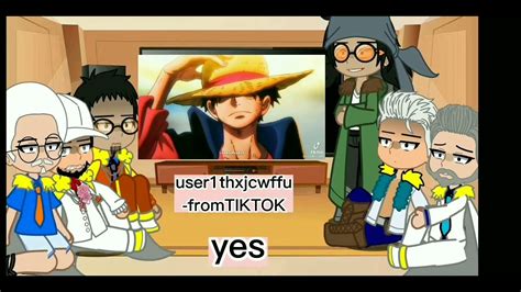 Marine React To Luffy Joyboy GachaClubOnePiece YouTube