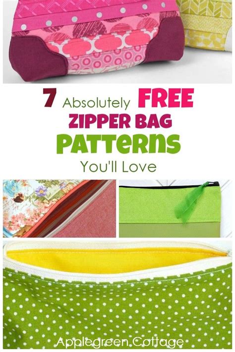 Cute And Practical Zipper Bag Patterns