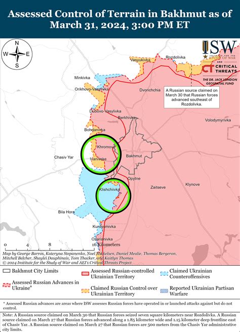 Russian Offensive On Chasiv Yar Censor NET