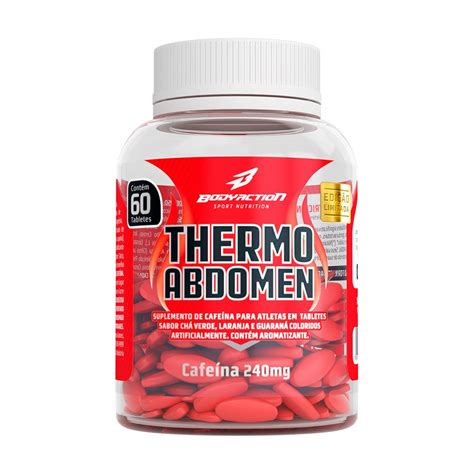 Termogênico Thermo Abdomen 60 Cáps Body Action Natural Netshoes