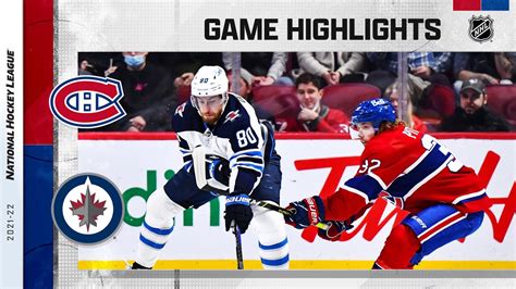 Jets @ Canadiens 4/11 | NHL Highlights 2022