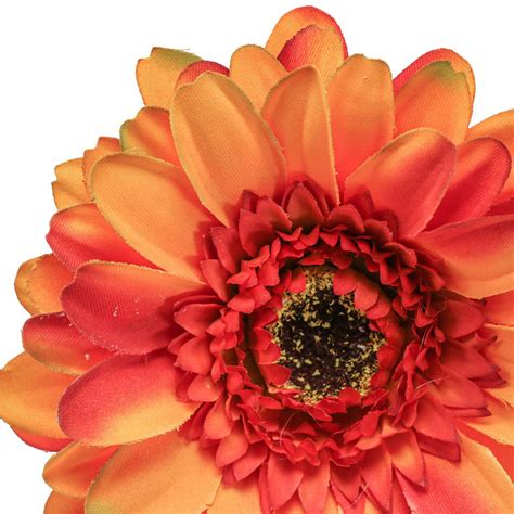 Floristik24 de Künstliche Gerbera Blume Kunstblume Orange Ø11cm 50cm 08150