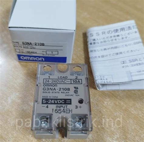 Jual Solid State Relay Ssr G Na B A V Omron Original Di Lapak