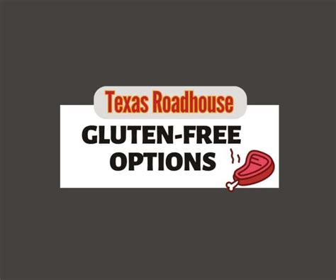 Texas Roadhouse Gluten Free Menu 2025