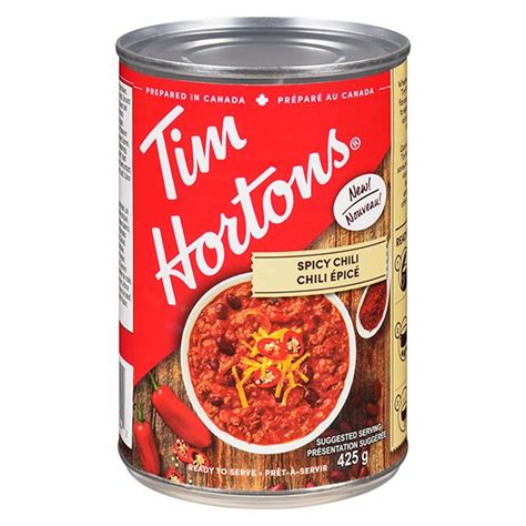 Tim Hortons Ready to Serve Spicy Chili 425g | Whistler Grocery Service & Delivery