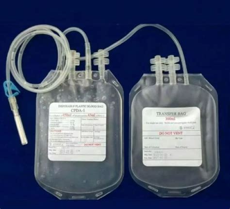 350ml HLL Blood Bags At Rs 150 Piece In New Delhi ID 2854116637162