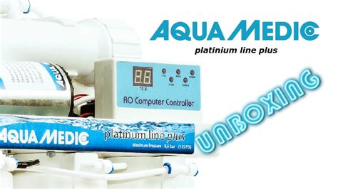 AQUA MEDIC RO Platinum Line Plus UNBOXING YouTube