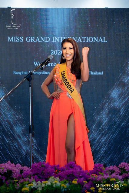 Miss Grand International 2020 Cambodia Wins Country Choice Of The