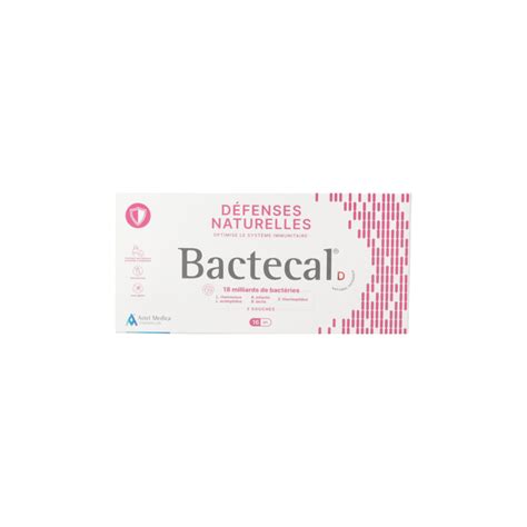 Bactecal D Caps Pharmacie Pharmacodel Pharmacie En Ligne