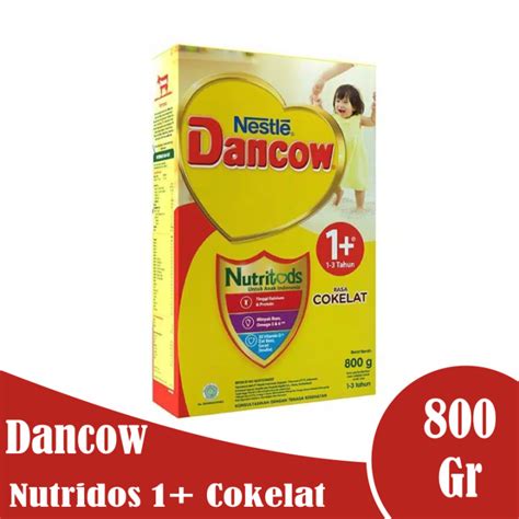 Nestle Dancow Nutritods Susu Pertumbuhan Rasa Coklat Tahun Box