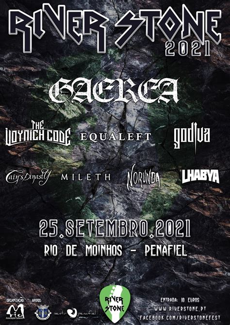 Festival River Stone Confirmou Os Gaerea E Os The Godiva