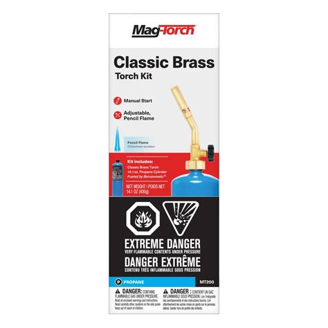 Mag Torch®mt200 Classic Brass Torch Kit Canadian Tire