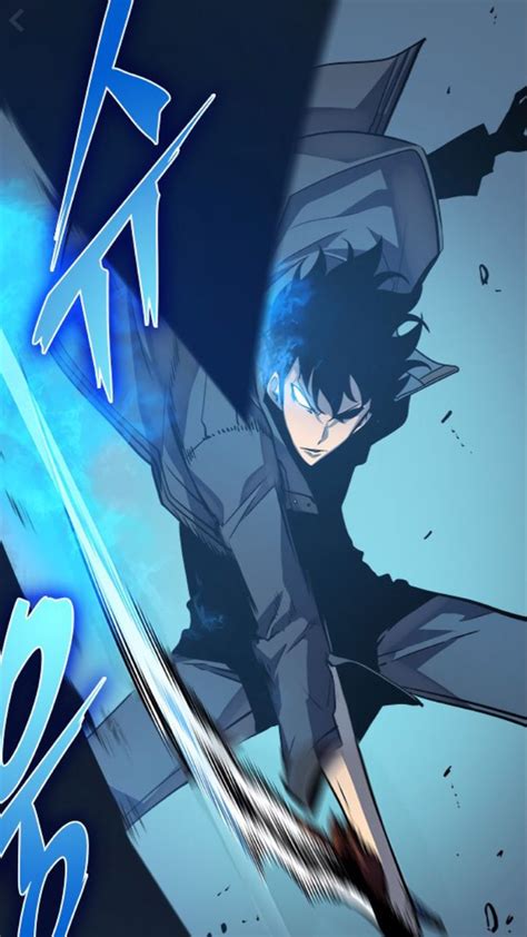 Solo Leveling Seung Jin Woo Wallpaper Manga Anime Scene Drawing