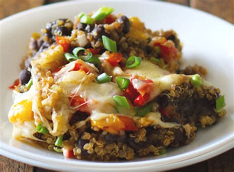 Mexican Style Quinoa And Black Bean Casserole Healthy Living