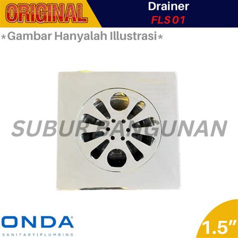 Jual Saringan Air Lantai Floor Drain Got Kamar Mandi Wc Onda Fls