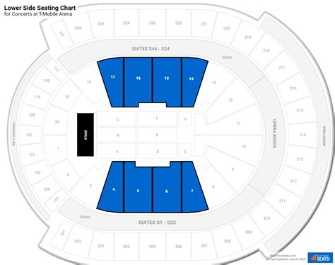 T Mobile Seating Chart Concert Bruin Blog