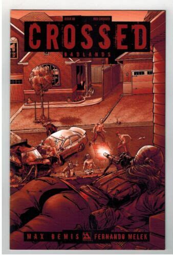 Crossed Badlands 89 Christian Zanier Red Crossed Variant Cover 2015