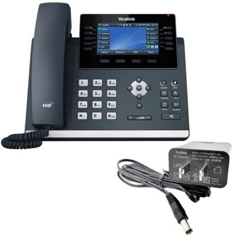 Yealink T46u Ip Phone Power Adapters Included Office