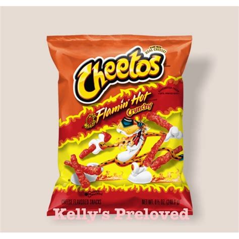 Jual Ready Gas Cheetos Crunchy Cheddar Jalapeno Flamin Hot Made In Usa Shopee Indonesia