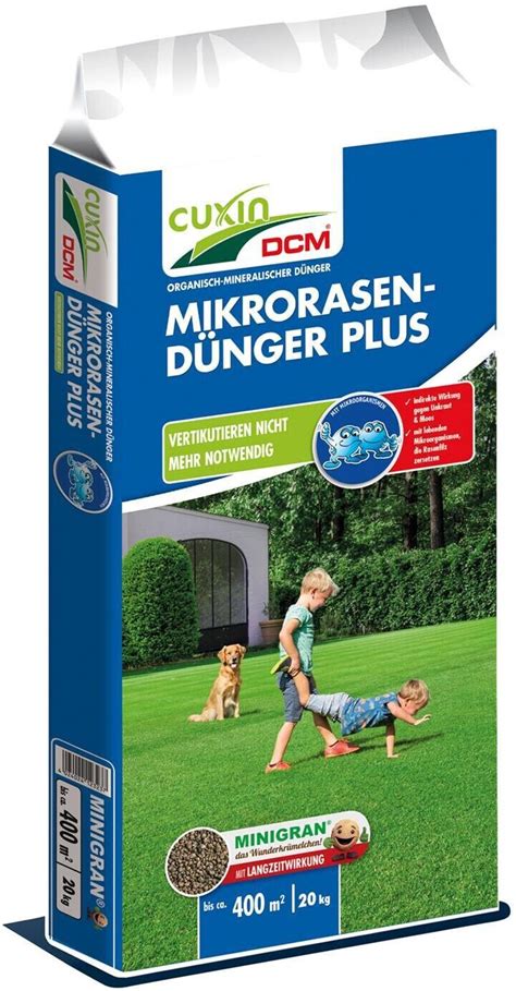 CUXIN DCM Mikrorasen Dünger Plus 20 kg 1004104 ab 49 58