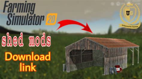 Farming Simulator 20 New Mods New Garage Mod Link New Mod Fs20