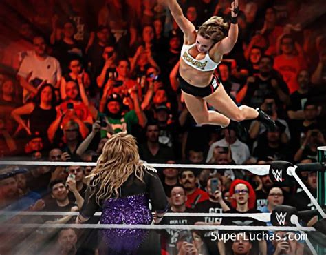 El Primer A O De Ronda Rousey En Wwe Mejor Que El De Brock Lesnar