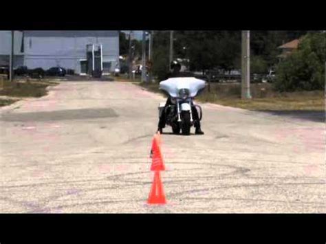 Motorman S Motorcycle Safety Tip Slow Cone Weave Exercise YouTube